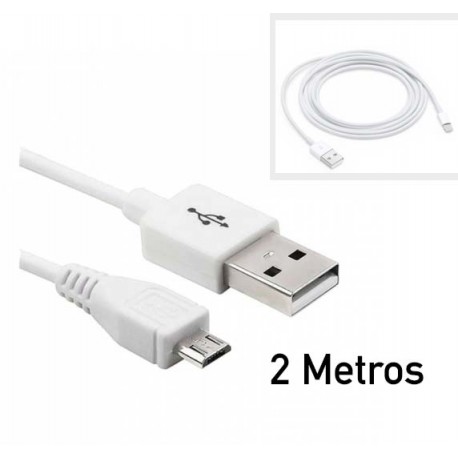 Cable USB Micro 2 Metros