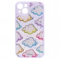 Funda doble Nubes iPhone 13 (6.1")