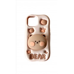 Funda Silicona Osito iPhone 15 pro