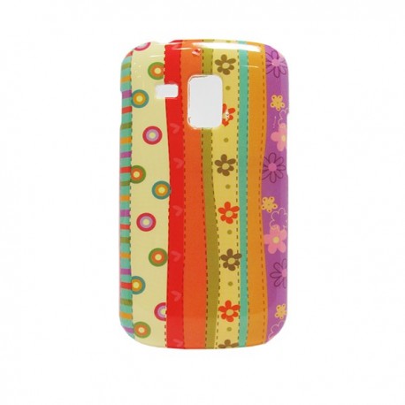 Funda flores Galaxy S Duos 