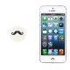 Boton Moustache2 Iphone