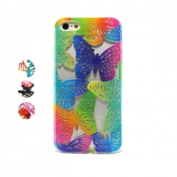 Funda de gel Mariposas Iphone5