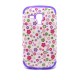 Funda trasera doble Galaxy Trend Flores