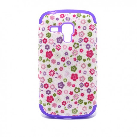 Funda trasera doble Galaxy Trend Flores