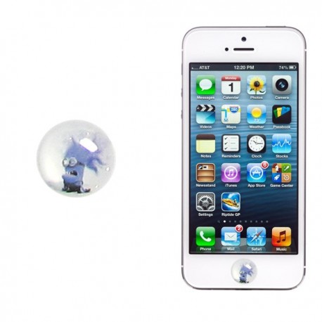 Botón Iphone Minion02