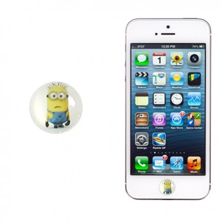Botón Iphone Minion04