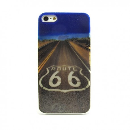 Funda gel Iphone 5 Route66