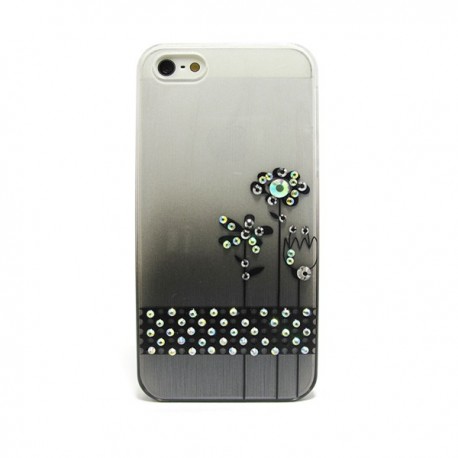 Funda Flores Brillos Iphone5