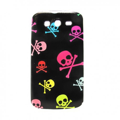 Funda de gel Calaveras para Galaxy Grand