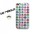 Funda de gel moustache Iphone 5