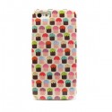 Funda de gel Pasteles para iPhone 5