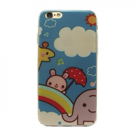 Funda Happy Rainbow iPhone 6