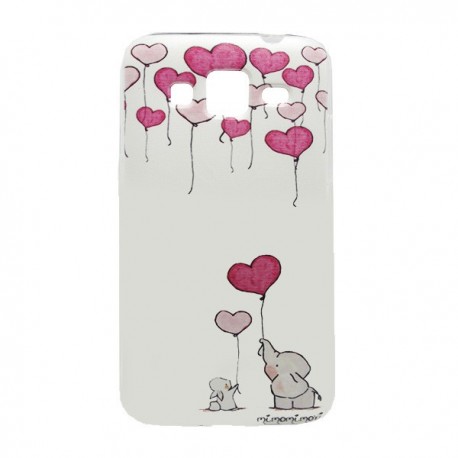 Funda gel elefante Grand Prime