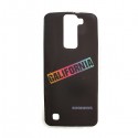 Funda de gel Galifornia lg k8