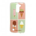 funda de gel Helados LG K10