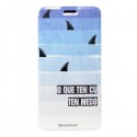 Funda de tapa tiburones BQ U Plus