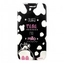 Funda de tapa outra vaca Bq U Plus