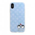 Funda Pingüinos iPhone X